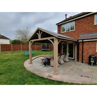 Cedar Gazebo 4.2 X 3.6M | Certified