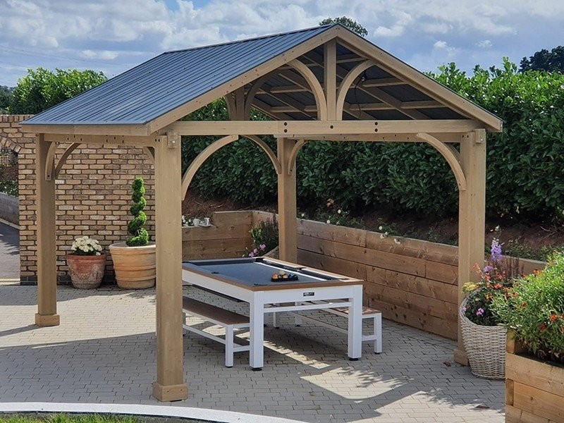 Cedar Gazebo 4.2 X 3.6M | Certified