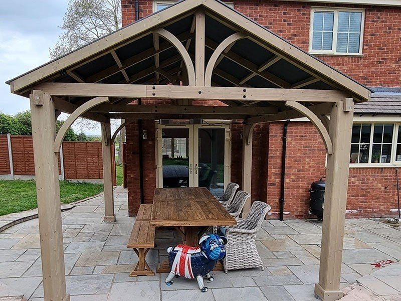 Cedar Gazebo 4.2 X 3.6M | Certified
