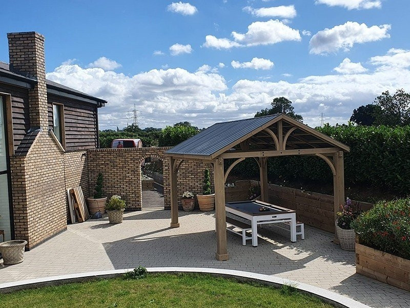 Cedar Gazebo 4.2 X 3.6M | Certified