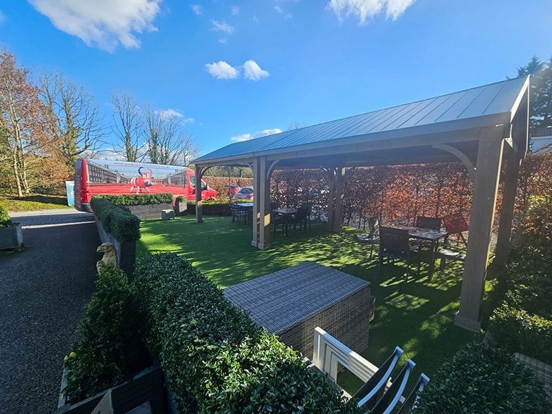 Cedar Gazebo 4.2 X 3.6M | Certified