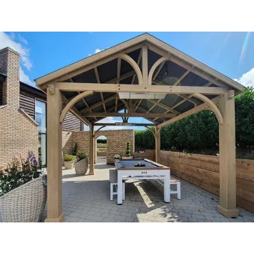 Wooden Gazebos Cedar Gazebo 4.2 X 3.6M | FSC® Certified