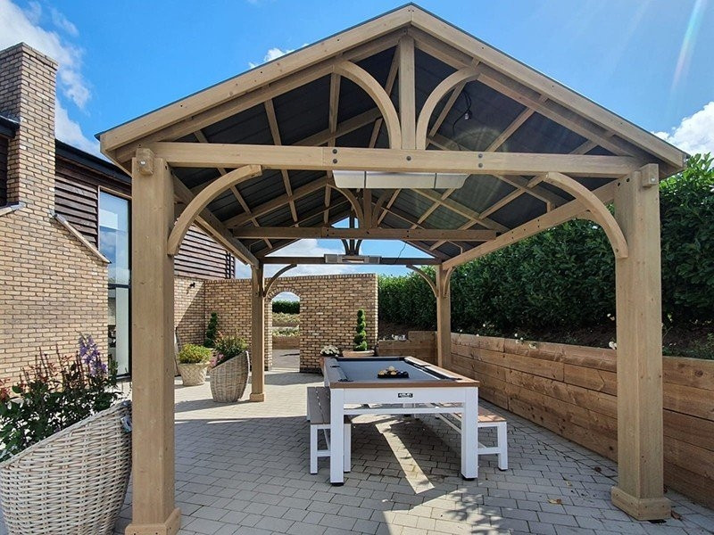 Cedar Gazebo 4.2 X 3.6M | Certified