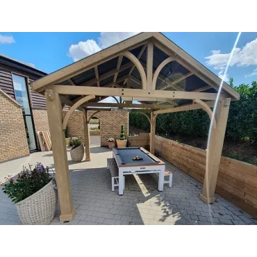 Wooden Gazebos Cedar Gazebo 4.2 X 3.6M | FSC® Certified