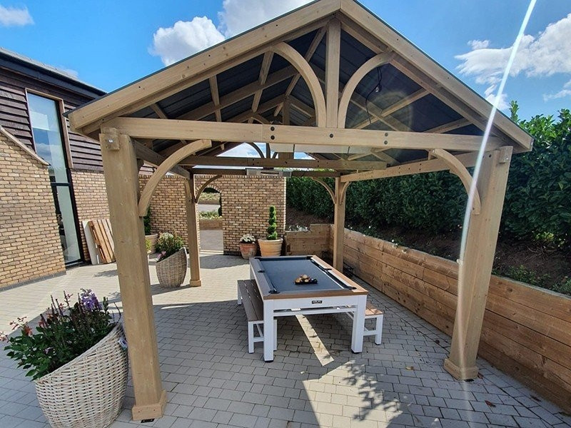 Cedar Gazebo 4.2 X 3.6M | Certified