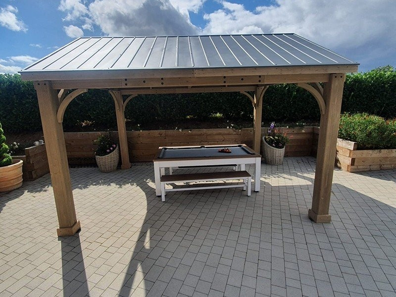 Cedar Gazebo 4.2 X 3.6M | Certified