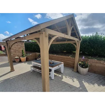 Wooden Gazebos Cedar Gazebo 4.2 X 3.6M | FSC® Certified