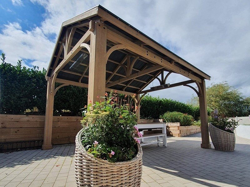 Cedar Gazebo 4.2 X 3.6M | Certified