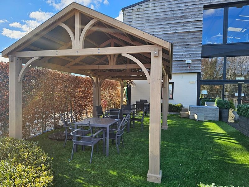 Cedar Gazebo 4.2 X 3.6M | Certified