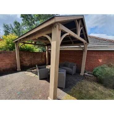 Wooden Gazebos Cedar Gazebo 4.2 X 3.6M | FSC® Certified