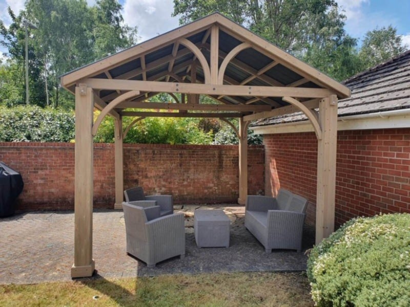Cedar Gazebo 4.2 X 3.6M | Certified