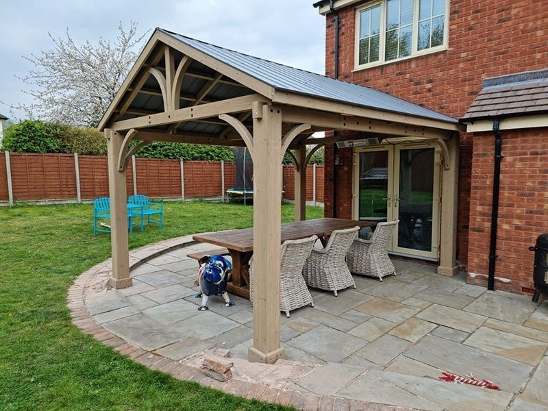 Cedar Gazebo 4.2 X 3.6M | Certified