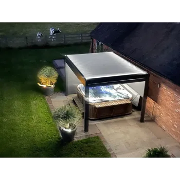 Eclipse 3 X 3m LED Motorised Pergola | Free Standing