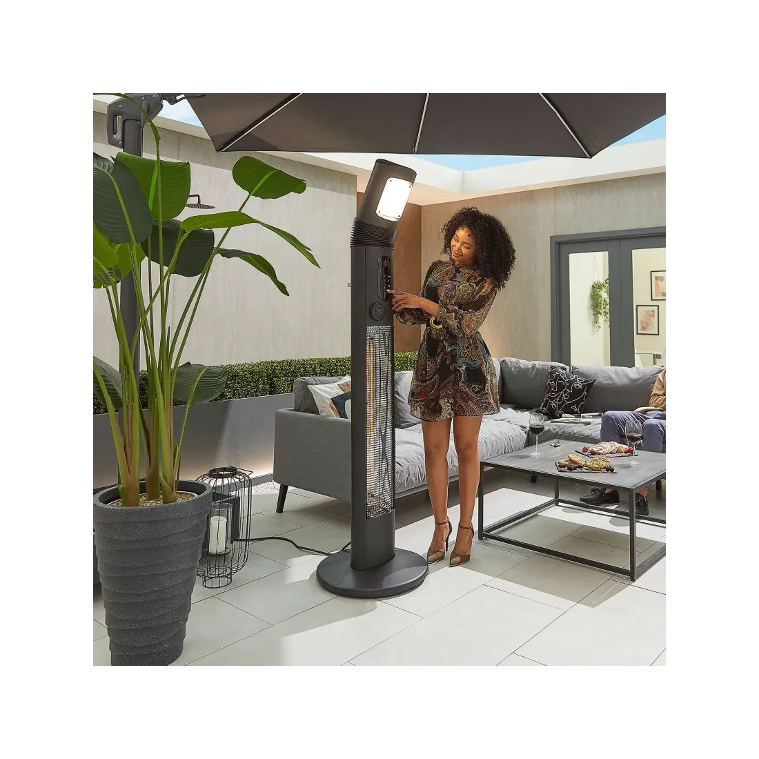 Helios 3kW Free Standing Electric Patio Heater