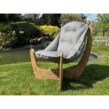 Kangaroo Teak Lounge Chair - Certified