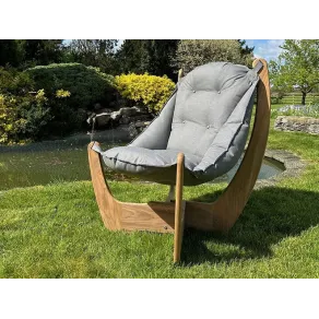 Kangaroo Teak Lounge Chair - Certified