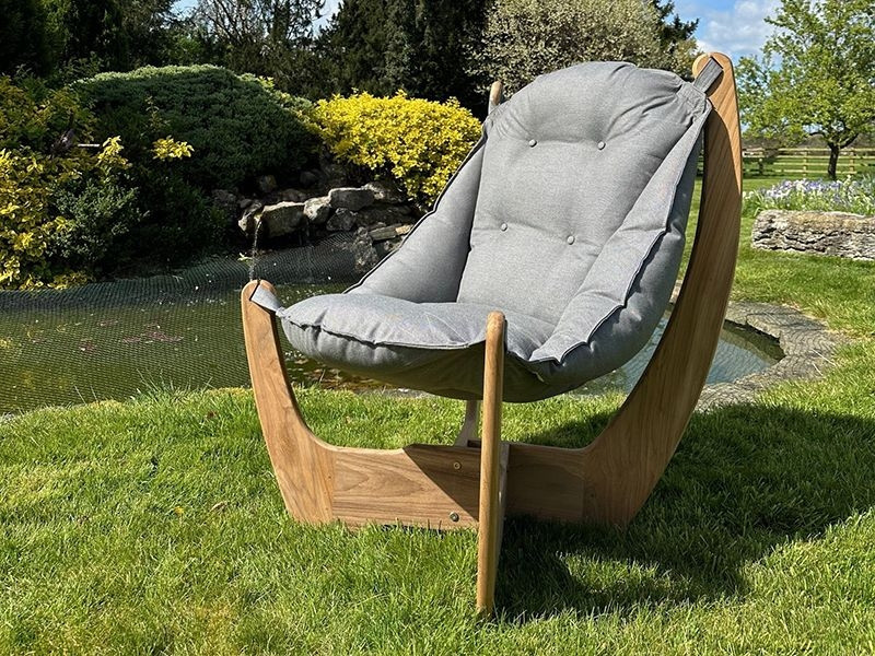Kangaroo Teak Lounge Chair - Certified