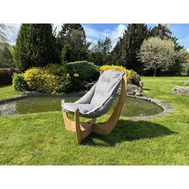 Kangaroo Teak Lounge Chair - Certified