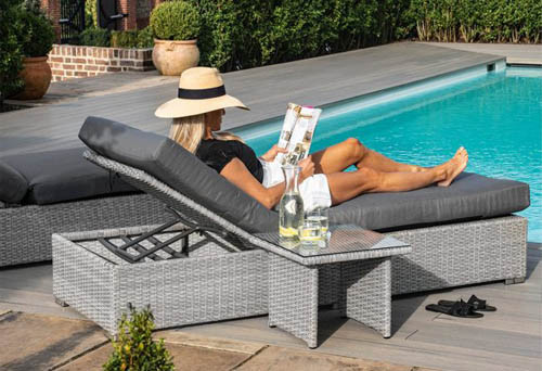 Rattan Sun Loungers