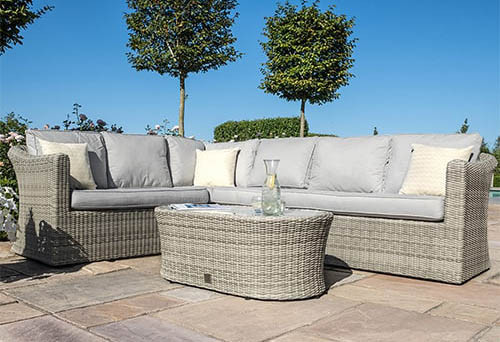 Rattan corner sofa sets