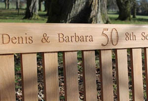 Bench Engraving