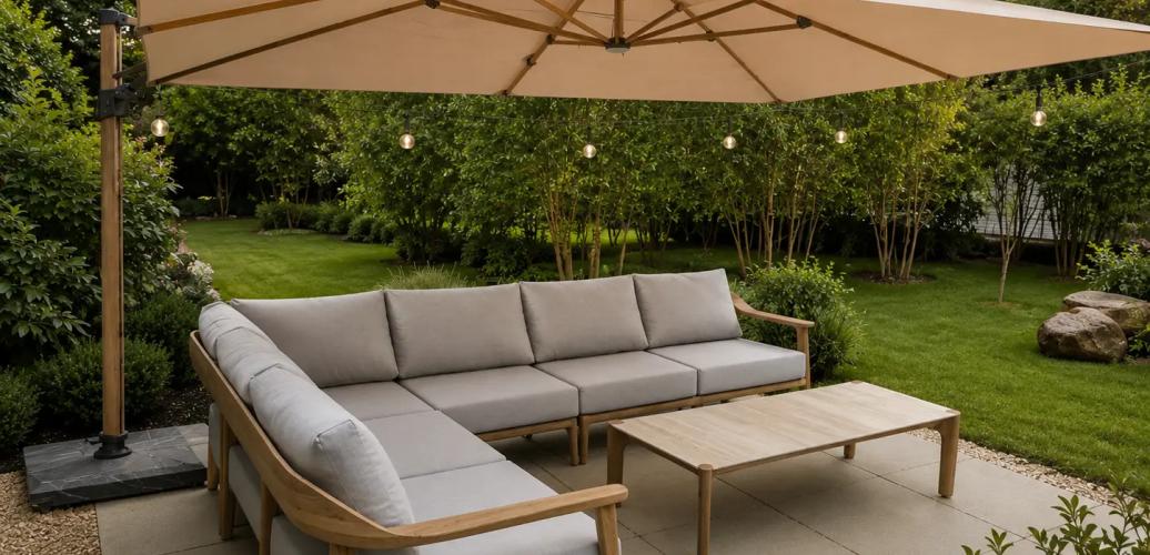 The Benefits of a Cantilever Parasol in Your Garden