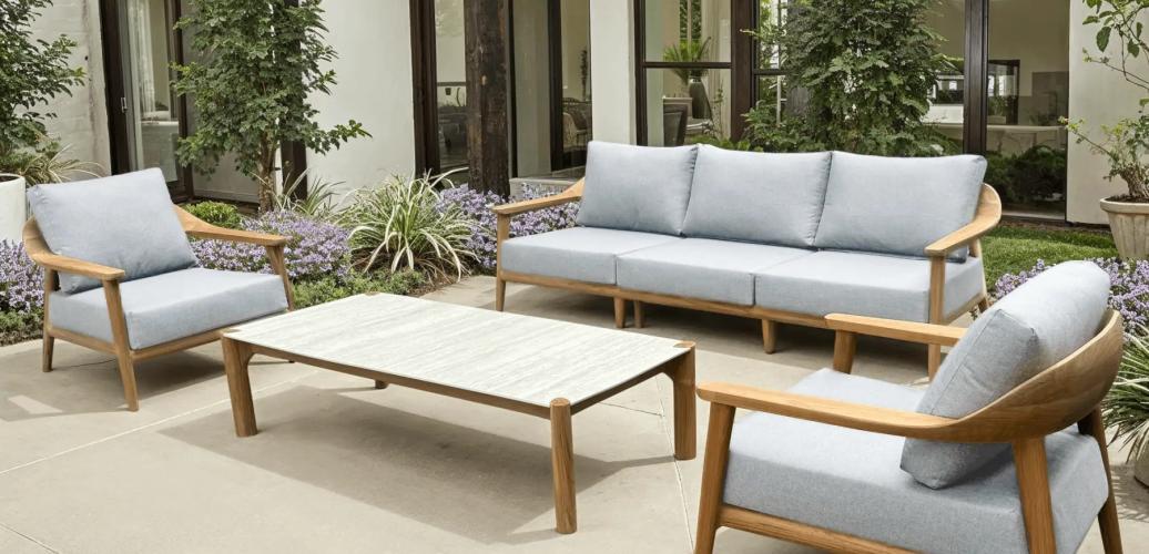 Best-in-the-class teak outdoor furniture from Garden Furniture Spain