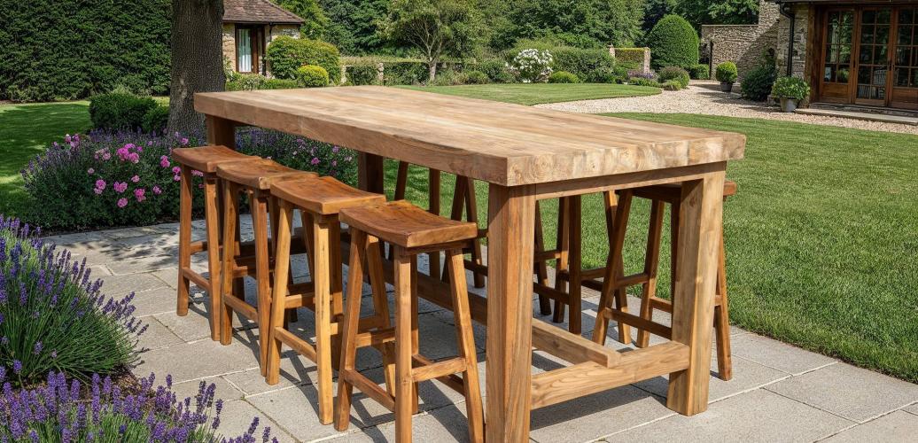 Teak Garden Furniture Care & Maintenance: Oiling, Cleaning & Sun Protection